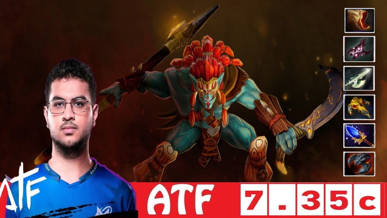 [DOTA 2] ATF the HUSKAR [OFFLANE] [7.35c]
