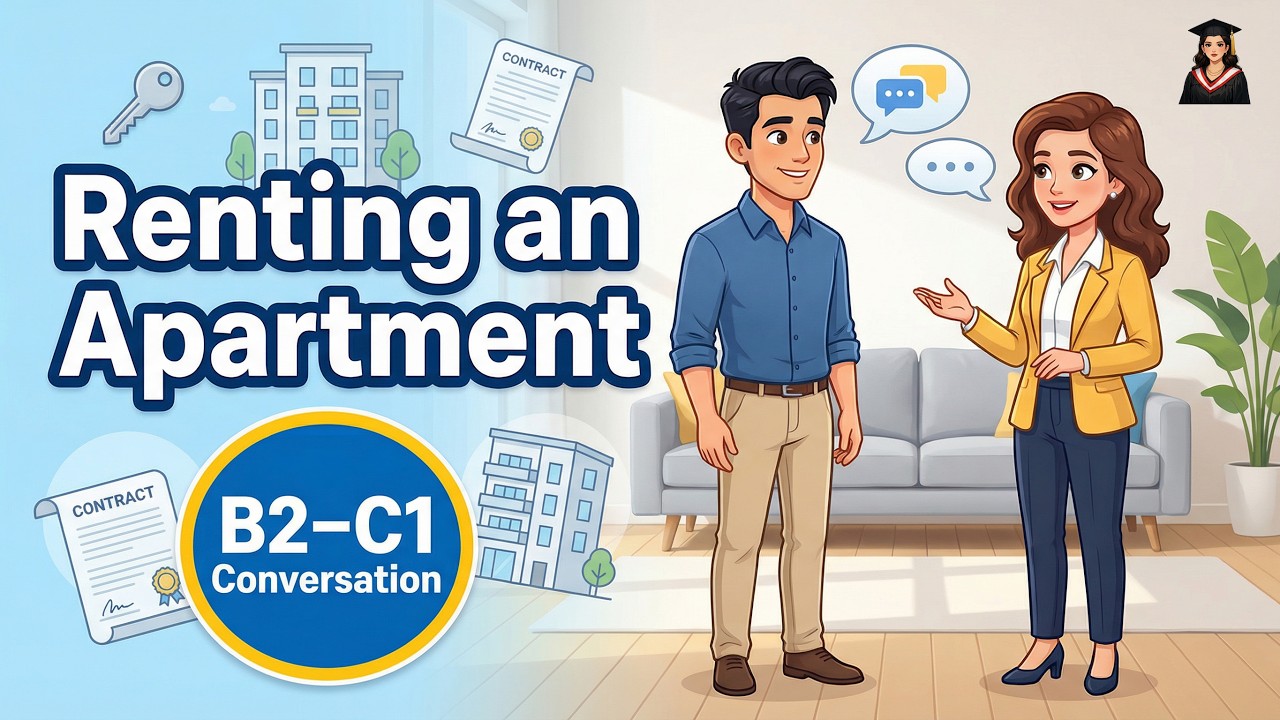 Advanced English Conversation: Renting an Apartment + Negotiation Tips (B2-C1)