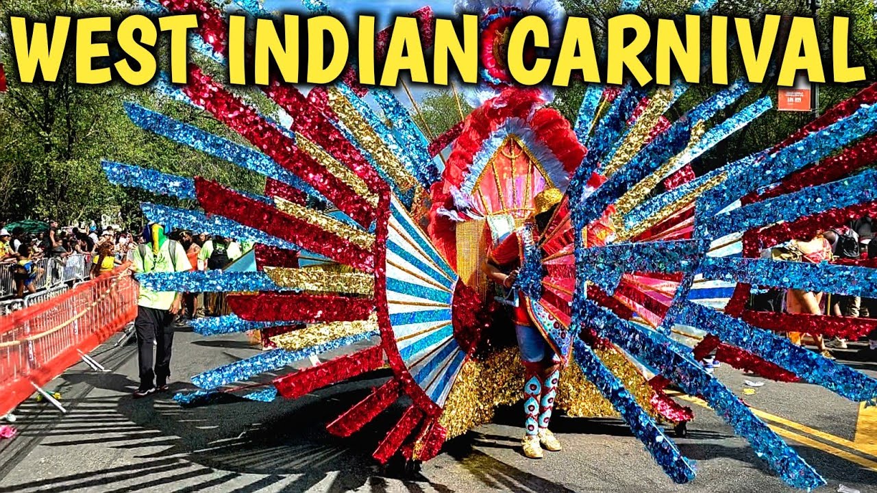 West Indian Day Carnival Parade on Eastern Parkway, Brooklyn, NY