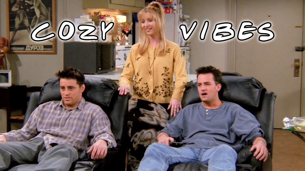 The Cozy Ones in Joey and Chandler’s Apartment | Friends