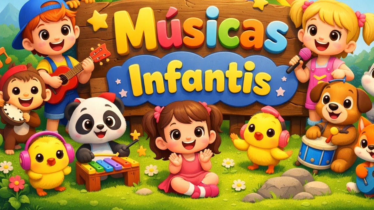MÚSICAS INFANTIS 🎶 MÚSICAS PARA CRIANÇAS 🎶 TIA VERA & CIA