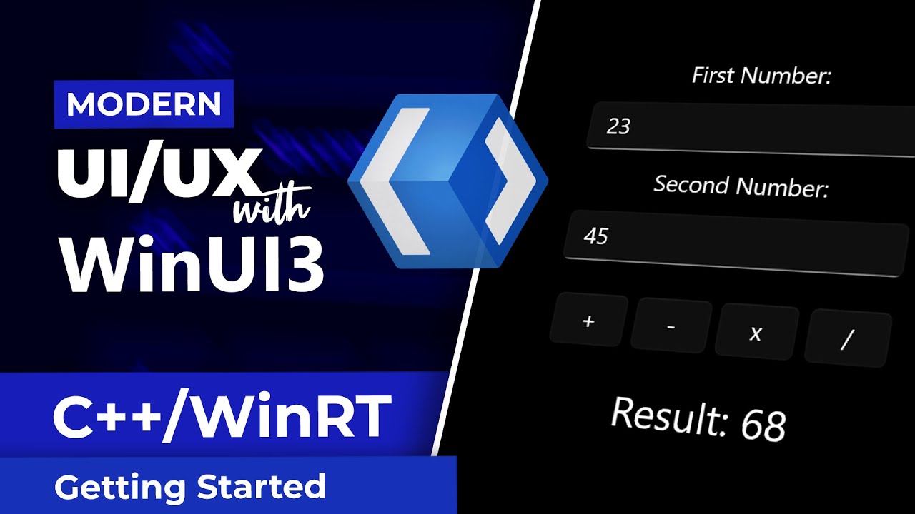 C++ GUI: Modern UI/UX with WinUI3 + C++/WinRT | Sciber