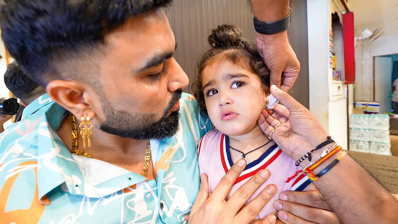 Zaid Ki Karai Ear Piercing