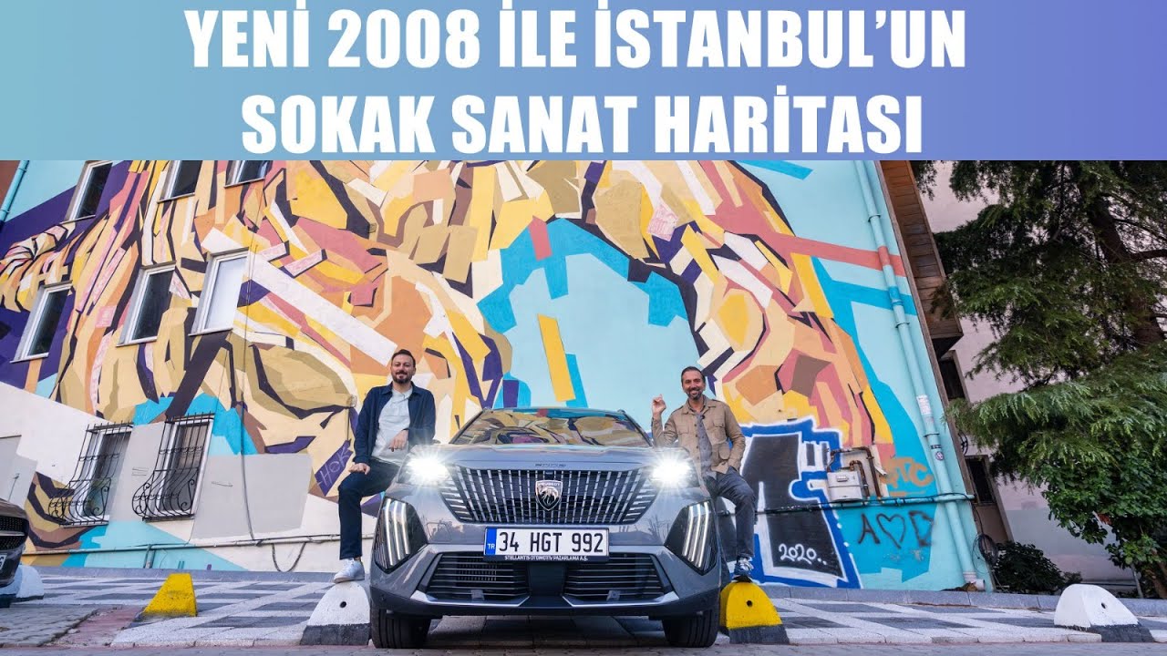 Peugeot 2008 SUV ile İstanbul'da Sanat Avı