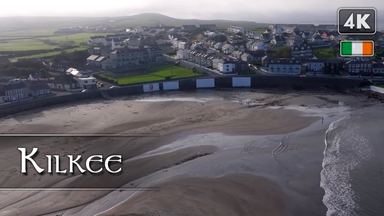 KILKEE, County Clare, Ireland 2023 - 4K Drone Footage