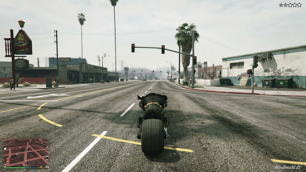 GTA 5 Batman Batpod