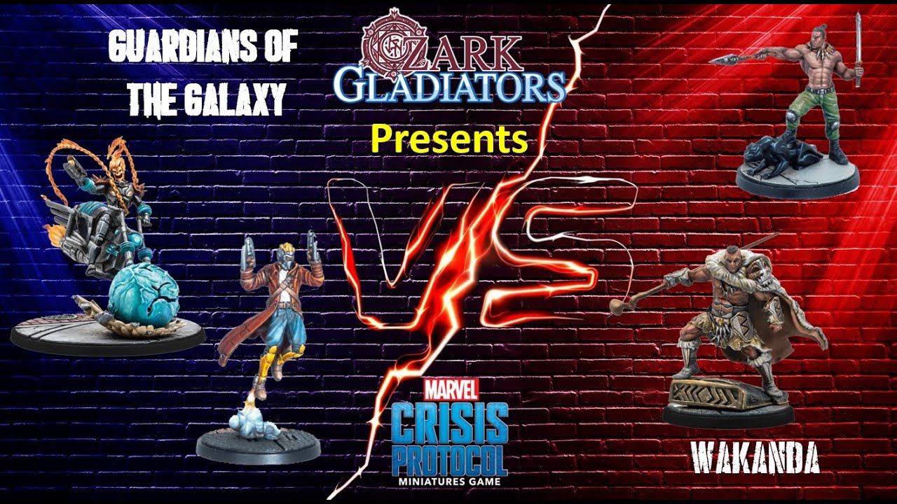 Episode 75:Cosmic Ghost Rider Guardians Vs M'Baku Wakanda (A Marvel: Crisis Protocol Battle Report)