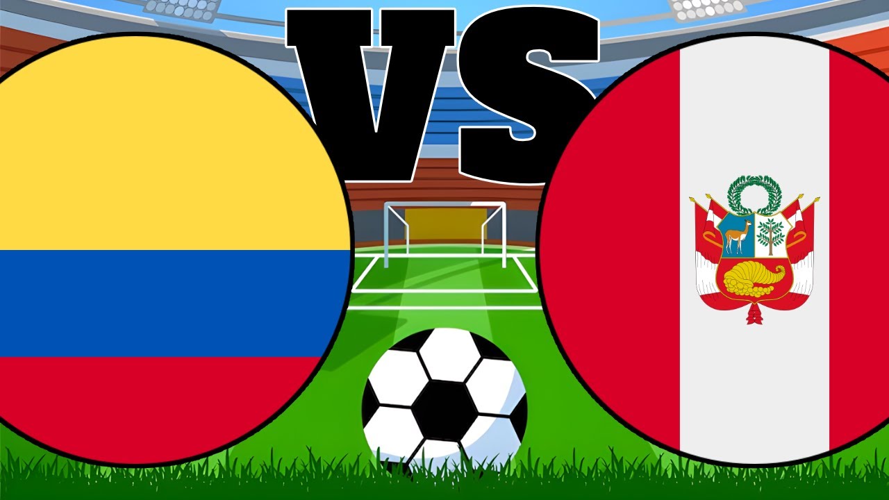 11 vs 11 Marble Football Soccer | Colombia vs Peru