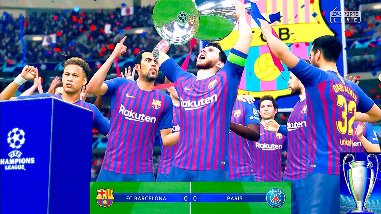 UEFA Champions League Final &bull; Penalty Shootout #8 | FC Barcelona Vs Paris Saint-Germain F.C | FIFA