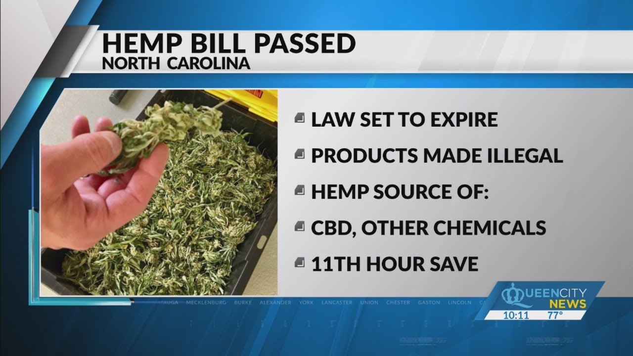 Hemp, CBD set to get permanent legal status in North Carolina
