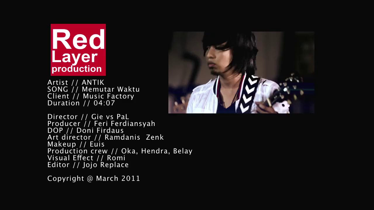 ANTIK band - Memutar Waktu (Official Music Video)