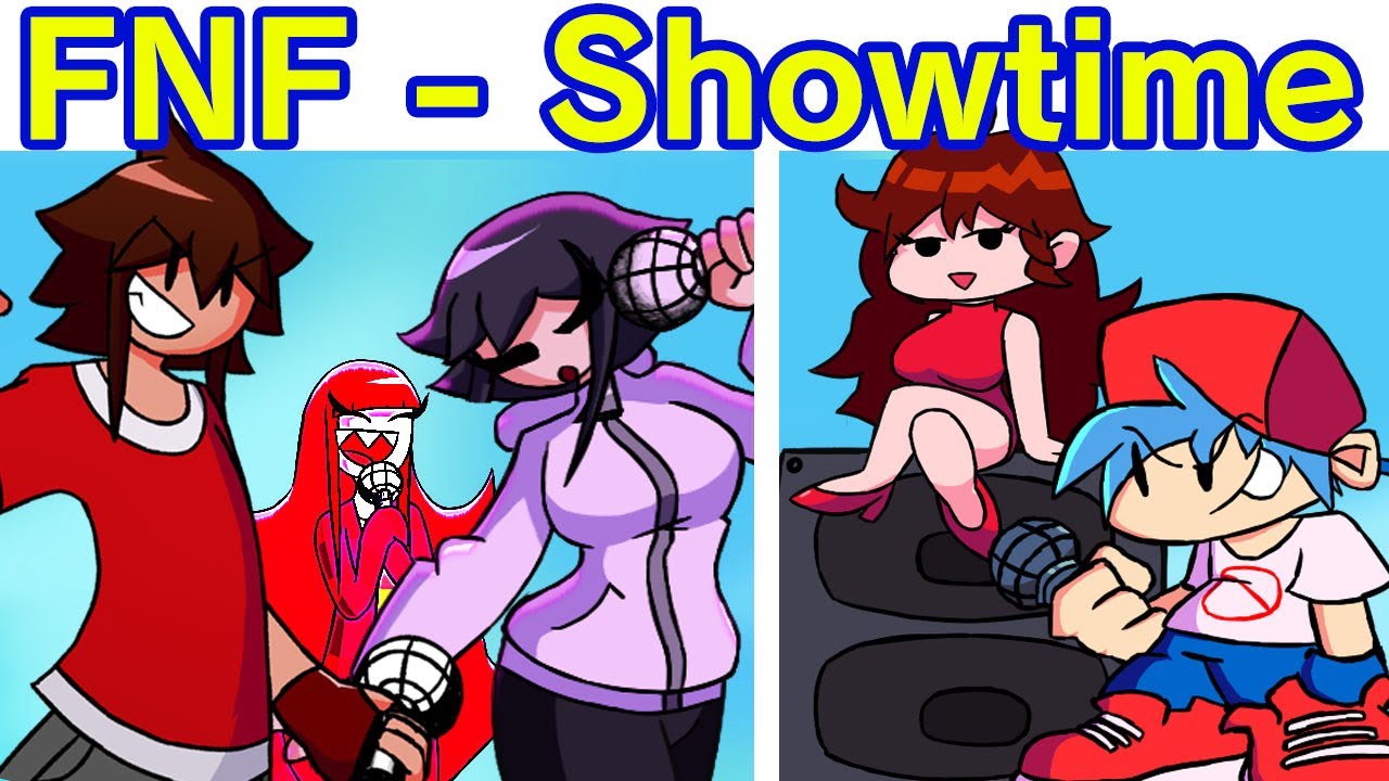 Friday Night Funkin' Vs Showtime Actualizado / Semana Completa/ Escenas y diálogos (FNF Mod)