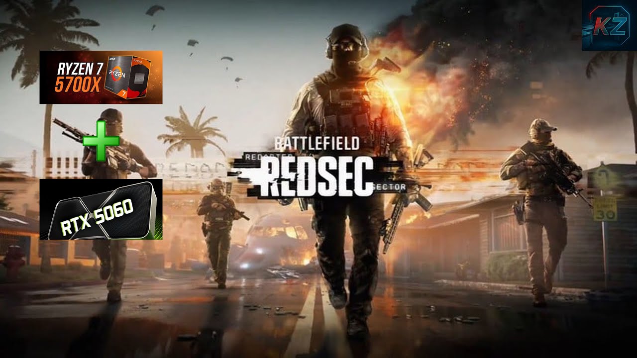 Battlefield™ REDSEC - RTX 5060 + Ryzen 7 5700x