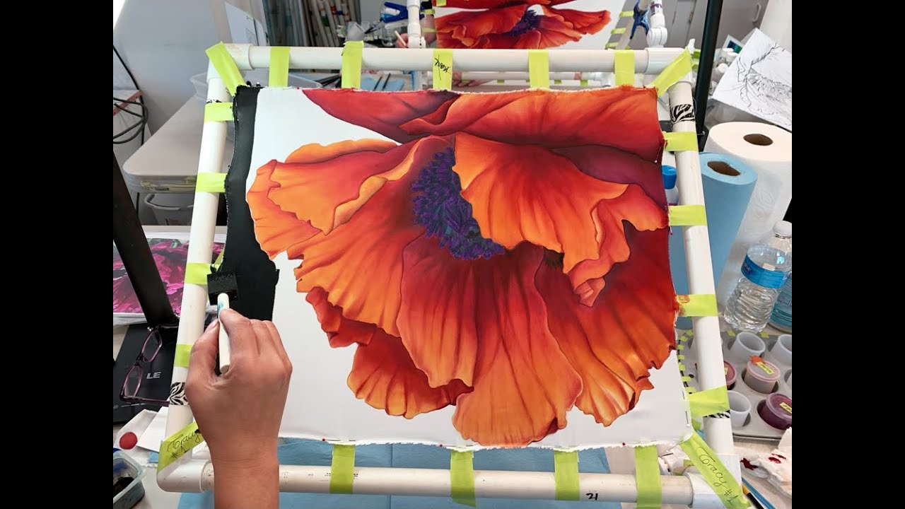 How to Make a Frame for Silk Painting