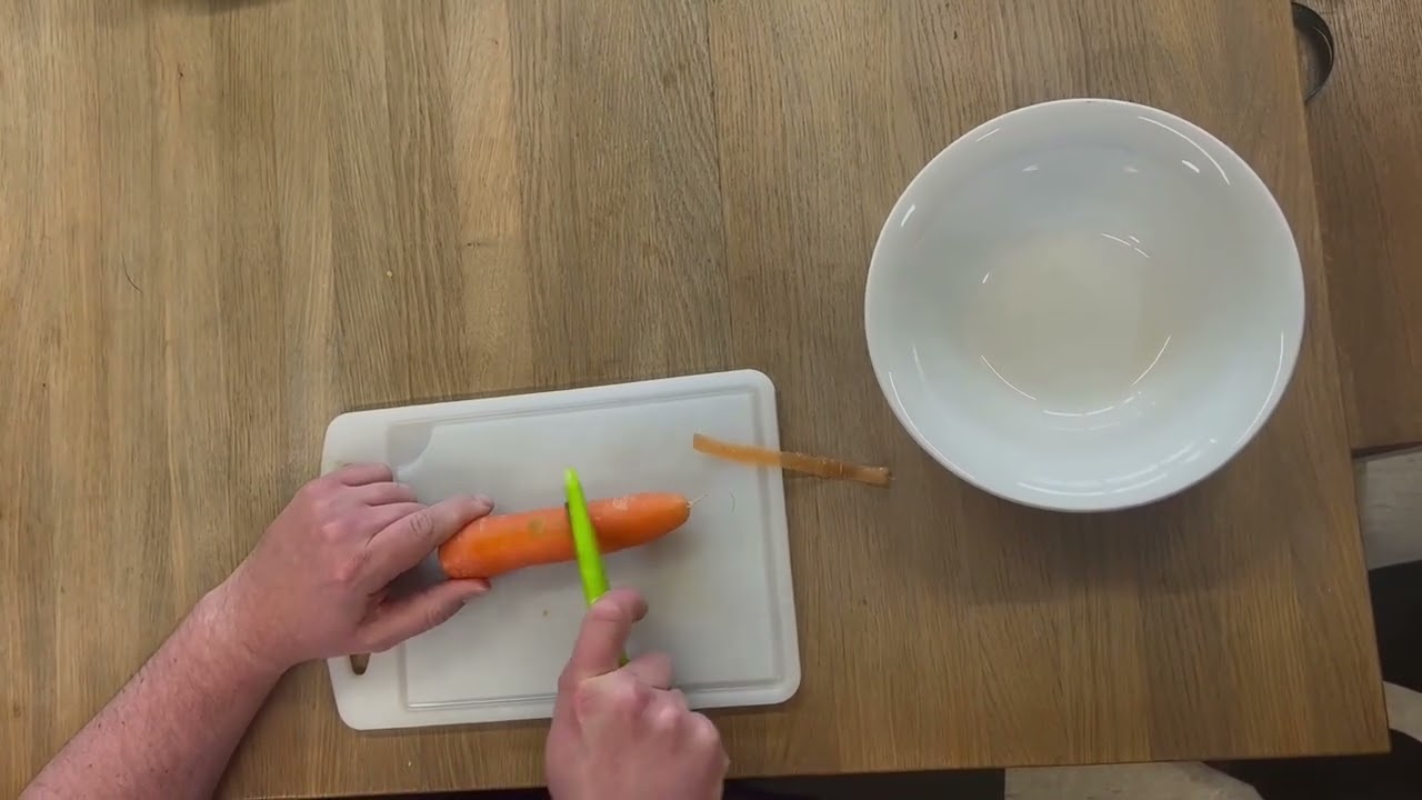 Peeling Vegetables   Teaching POTTS DCD ADL