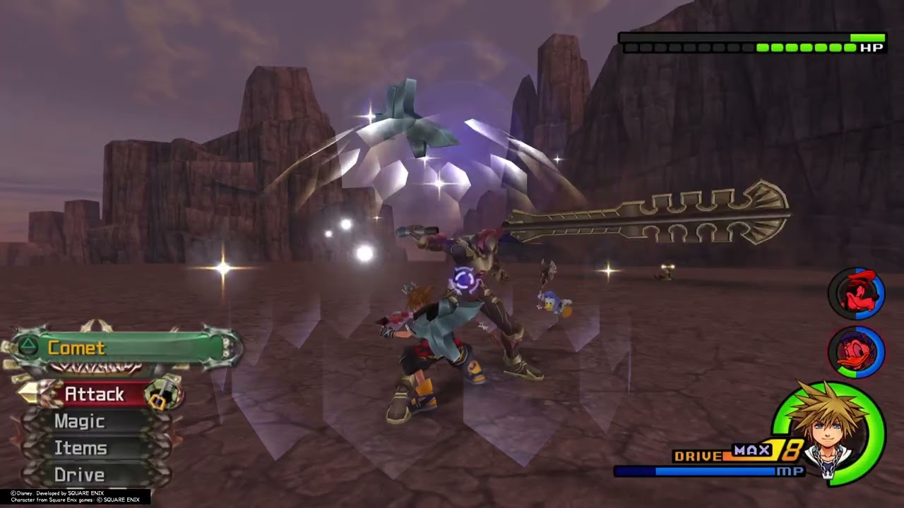 Lingering Will Lvl 1 CM No Damage - Kingdom Hearts II Final Mix (PS5)