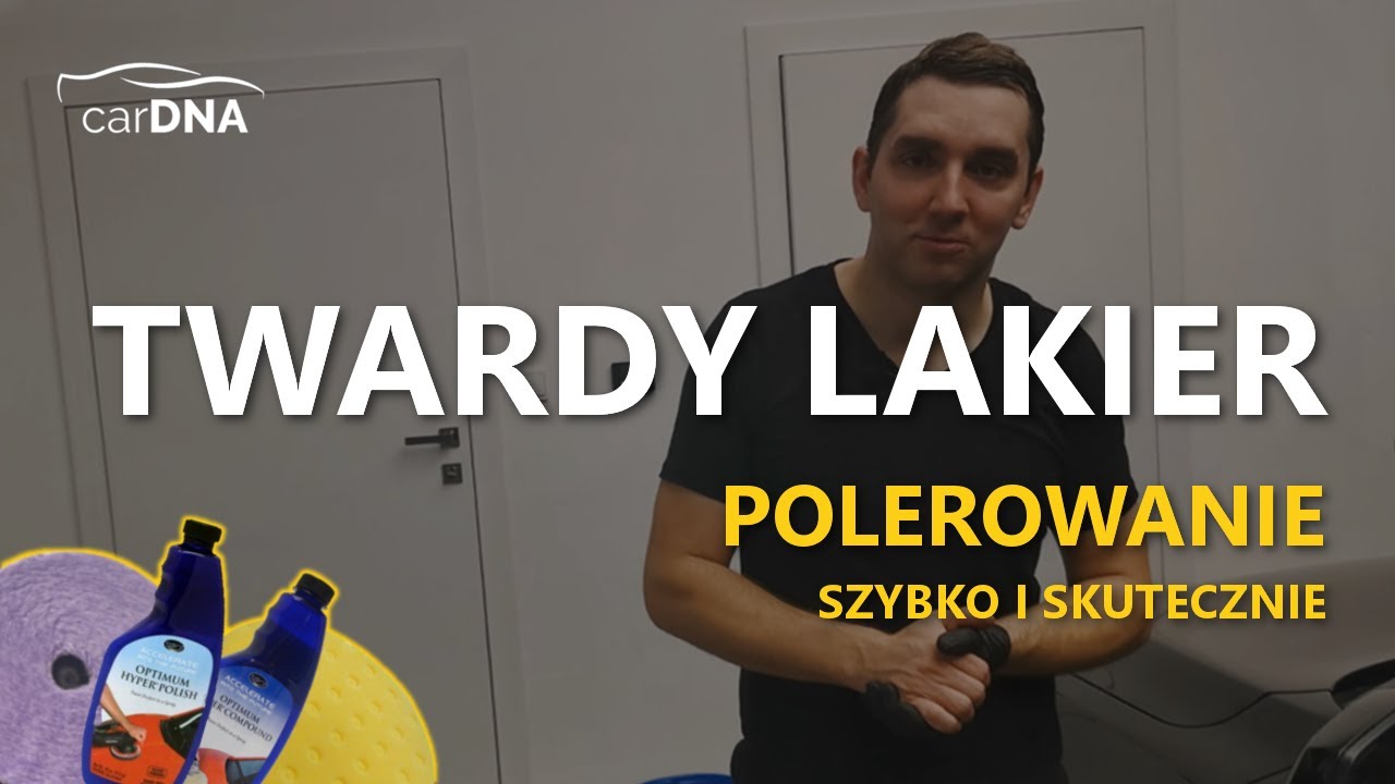 Polerowanie TWARDEGO LAKIERU | CARDNA
