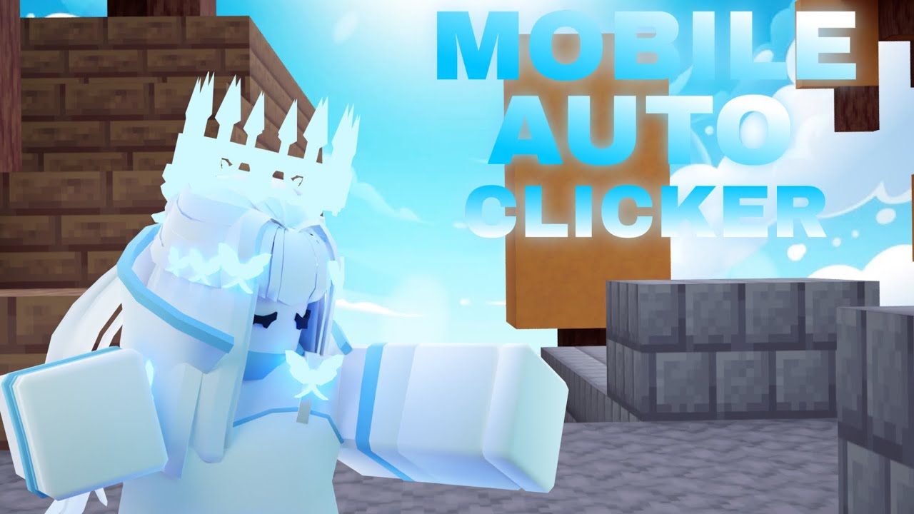 The New MOBILE AUTO CLICKER (Roblox Bedwars)