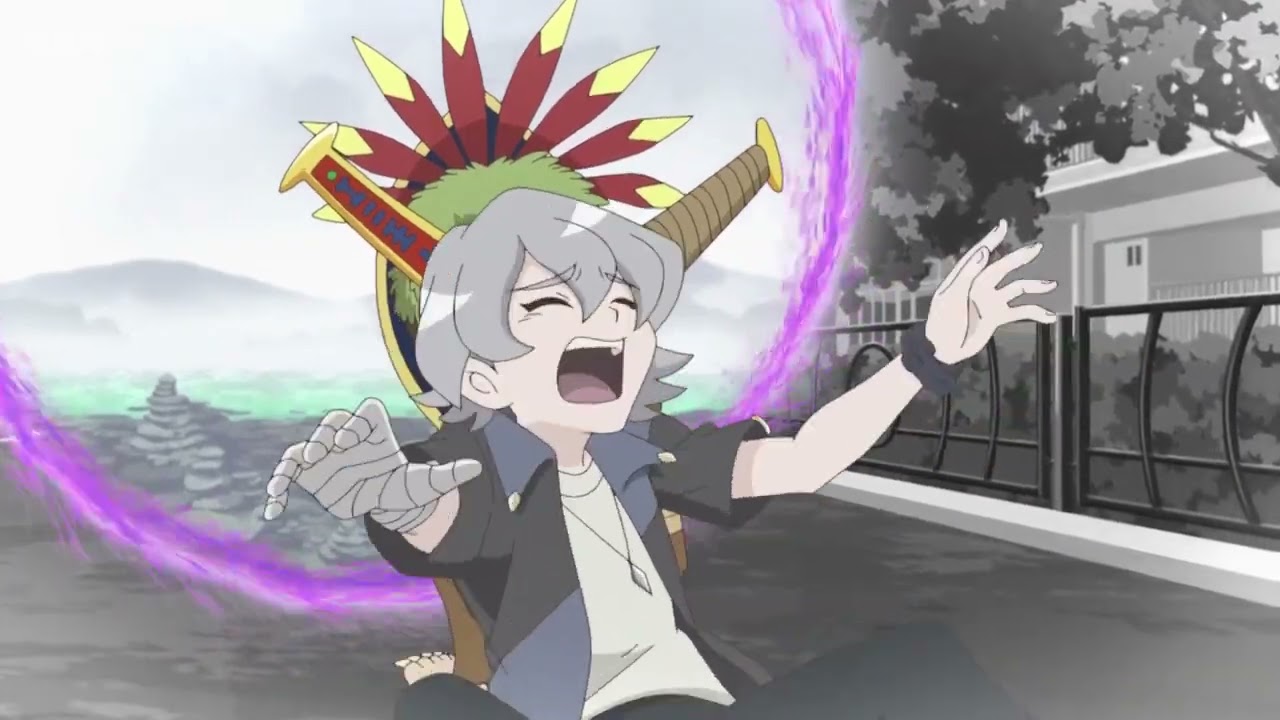 Digimon Ghost Game Thetismon Mega Digivolve to Amphimon English Dub