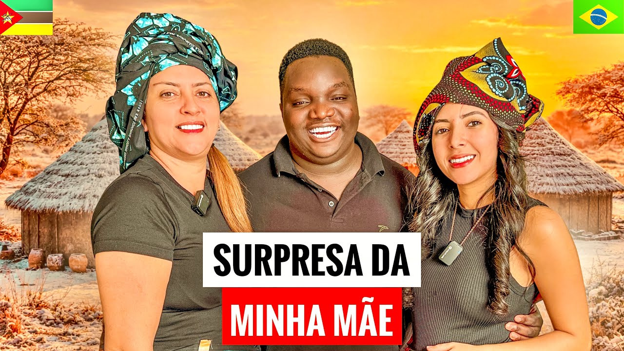 OLHA OQUE MINHA MÃE 👩🏾 PREPAROU PARA MINHA NOIVA 👰 E MINHA SOGRA NO BRASIL 🇧🇷 