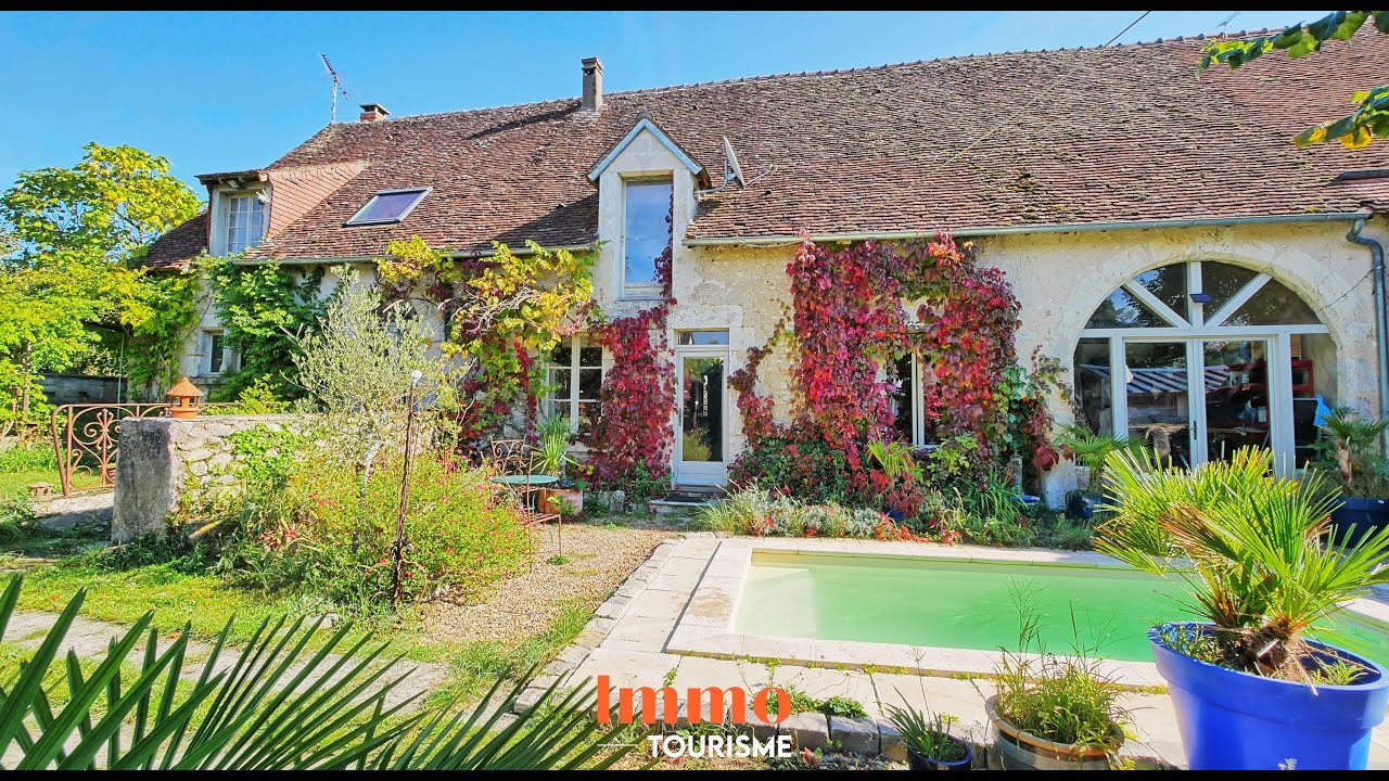 A VENDRE : Belle maison du XVIème siècle avec gîtes à 10min de CHAMBORD