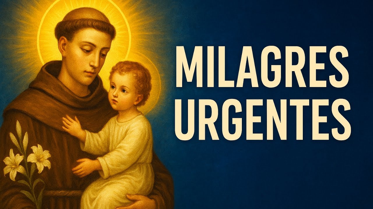 ORAÇÃO PODEROSA DE SANTO ANTÔNIO | Peça Sua Graça e Milagres Urgentes