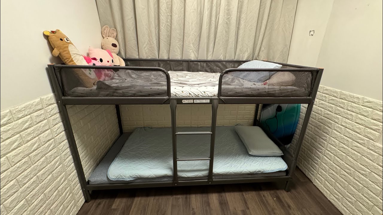 IKEA TUFFING 上下鋪床框組裝