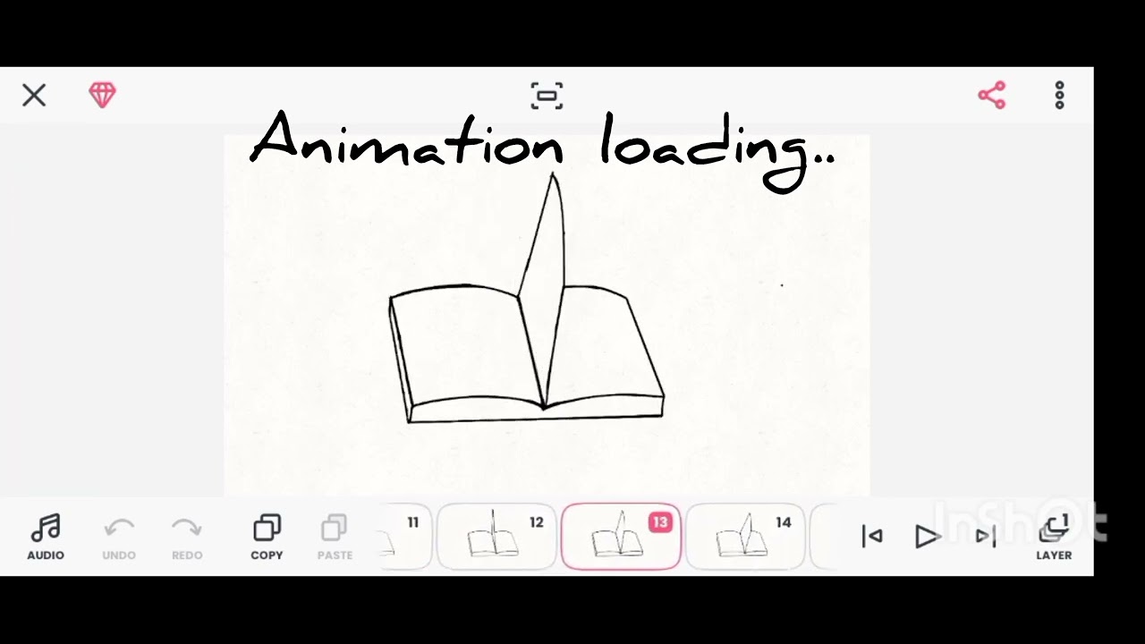 Animation by book Page flipping 📖 .2D animation short film 