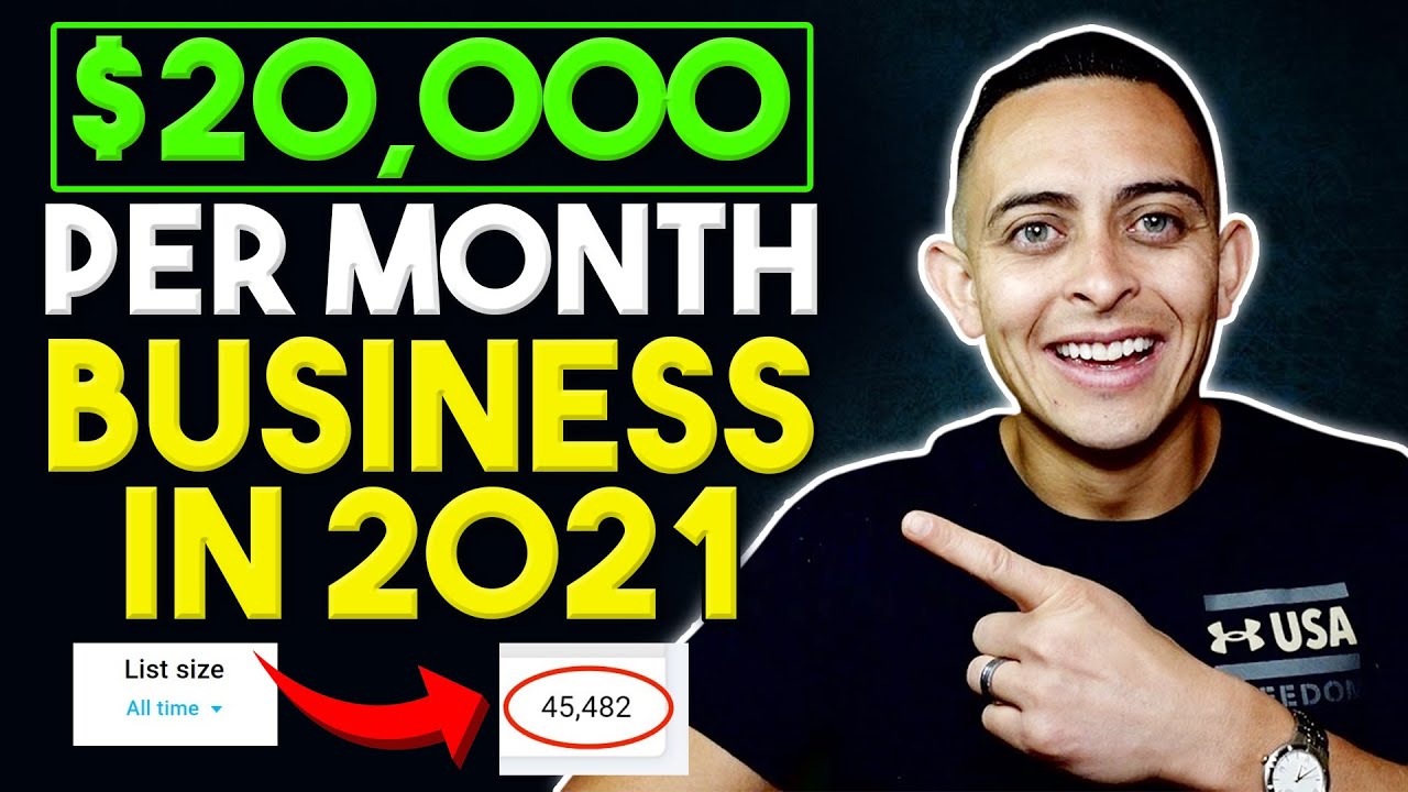 Best Online Business To Start In 2021 (My $20,000/Mo Business Explained)