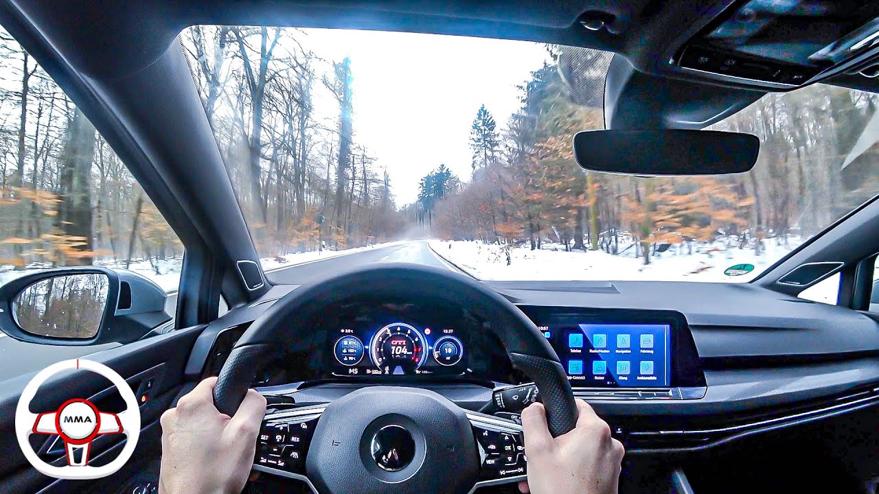 VW GOLF 8 GTI CLUBSPORT POV DRIVE Onboard (60FPS)