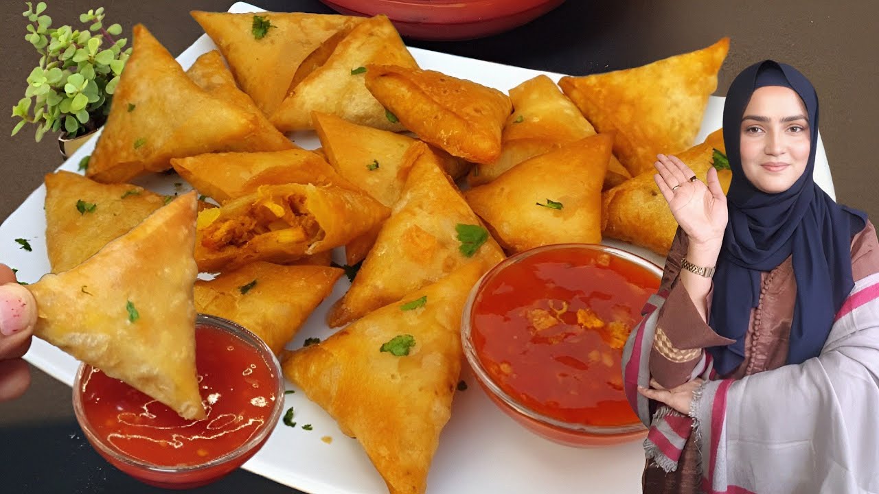 RAMADAN 2026/The Best Mini Chicken tikka samosa 😍 Chicken Samosa recipe by (ICE AND SPICE RECIPES)