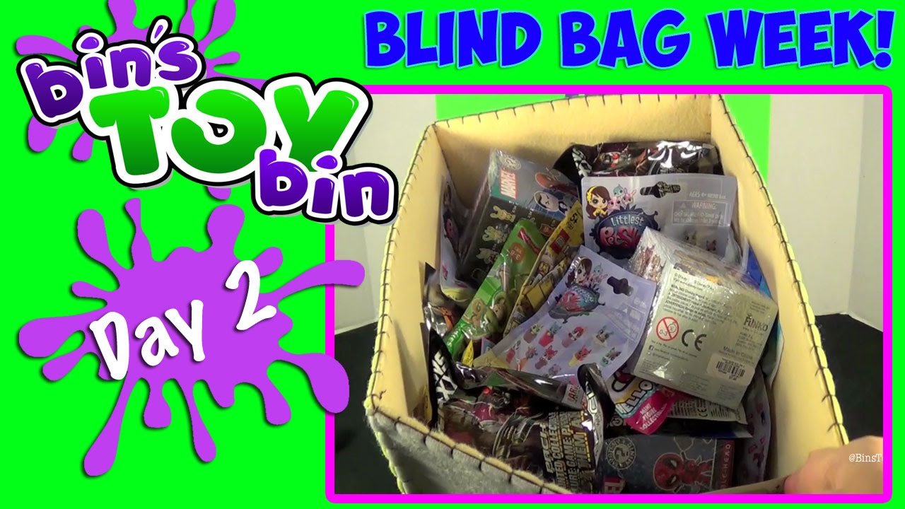 Disney, LEGO, Hello Kitty, LPS & More! - Bin's Toy Bin Blind Bag Week 3 - Day #2