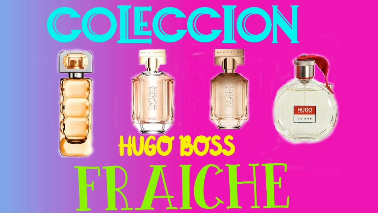 COLECCION DE HUGO BOSS...🤗 FRAICHE