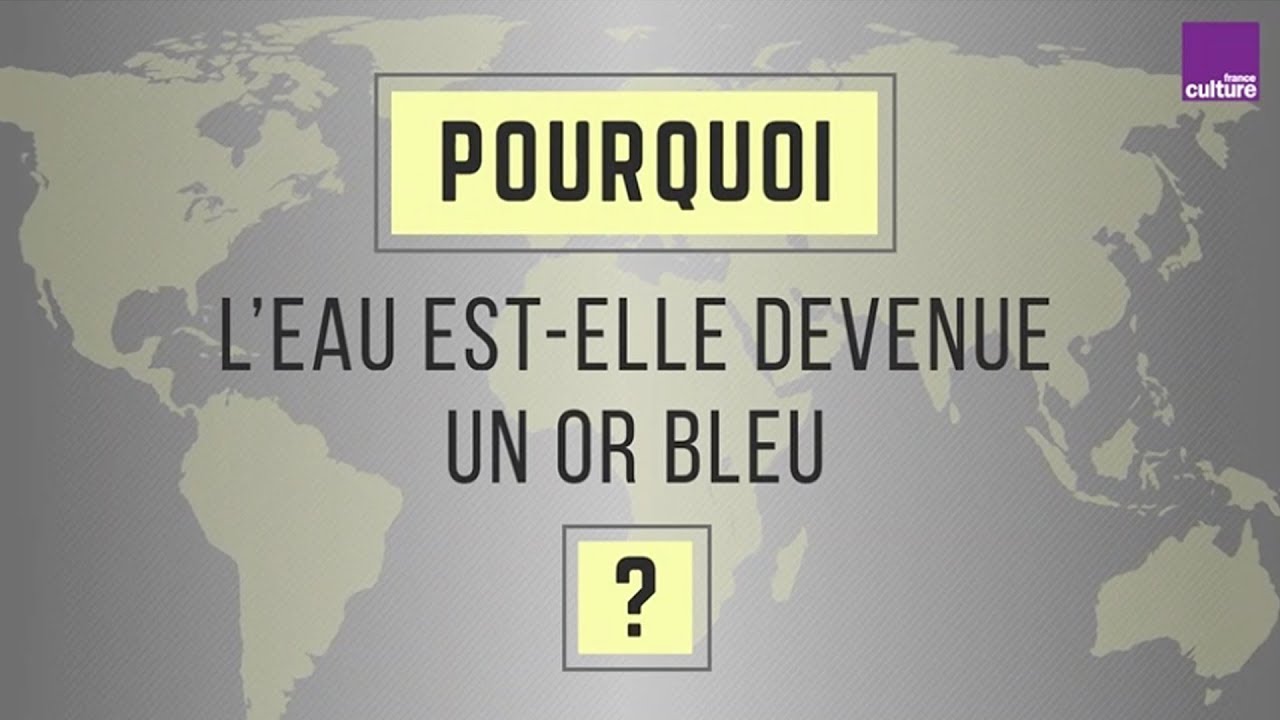 Pourquoi l'eau est devenue une ressource menacée