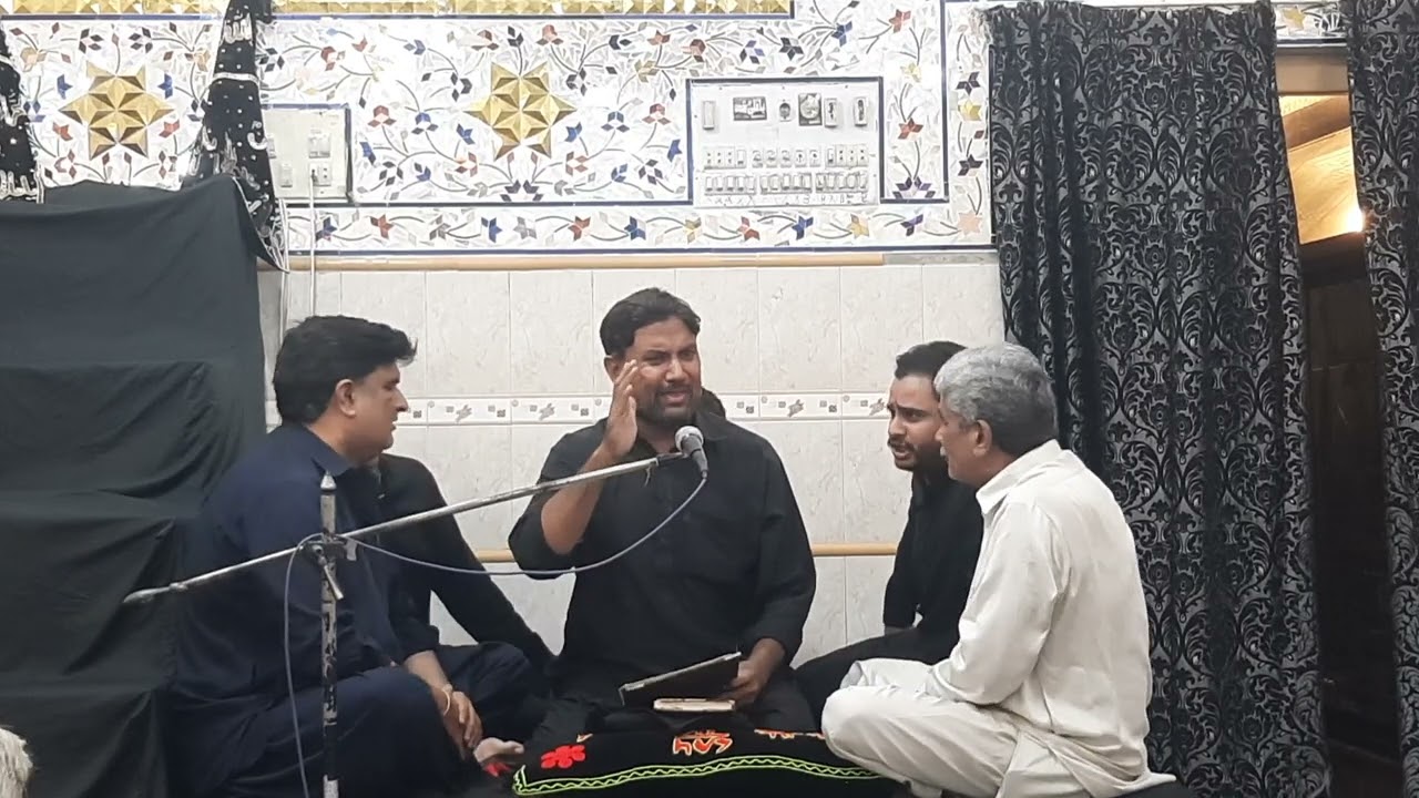 Marsiya | Parhti Hai Khutba Sham Me Khahar Hussain ki | Zia Haider Zaidi and Brothers