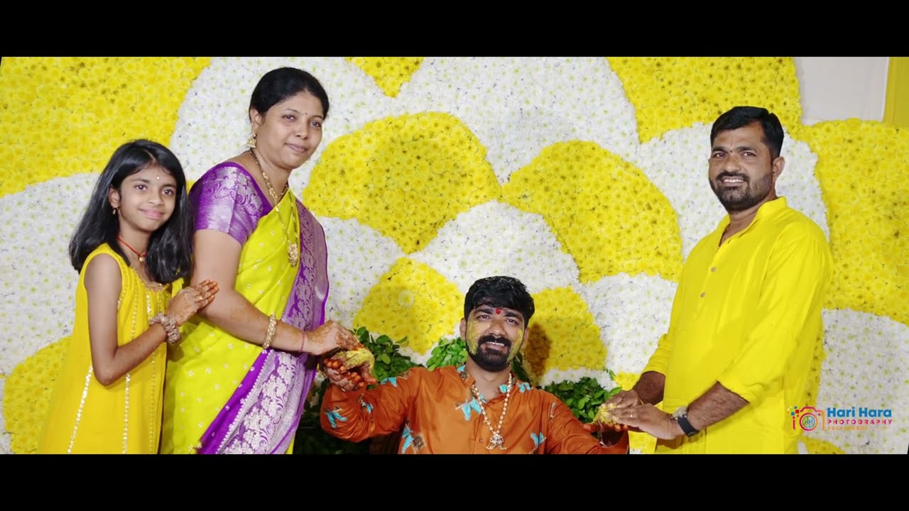 Varun Raj || Haldi Cinematic Highlights || 4k | @hariharaphotography 