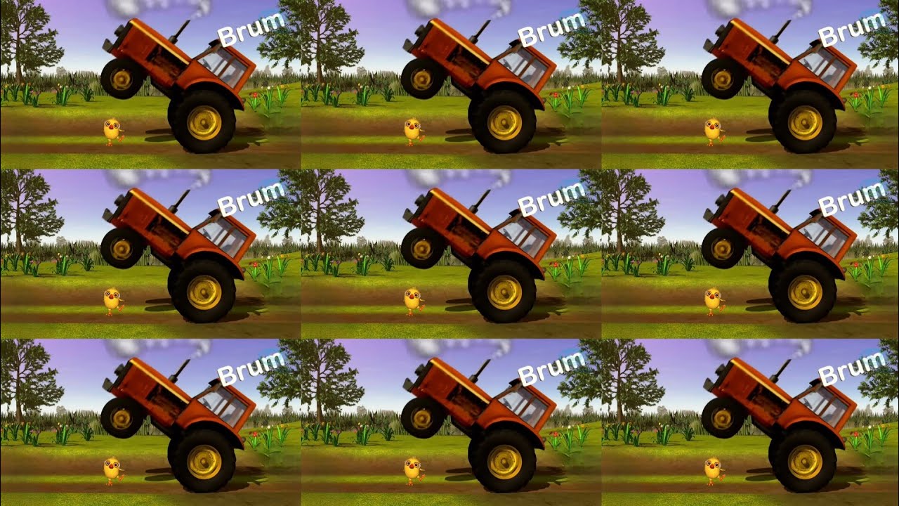 The Little Chick Cheep ( El Pollito Pio ) Efecto de Variaciones del Tractor