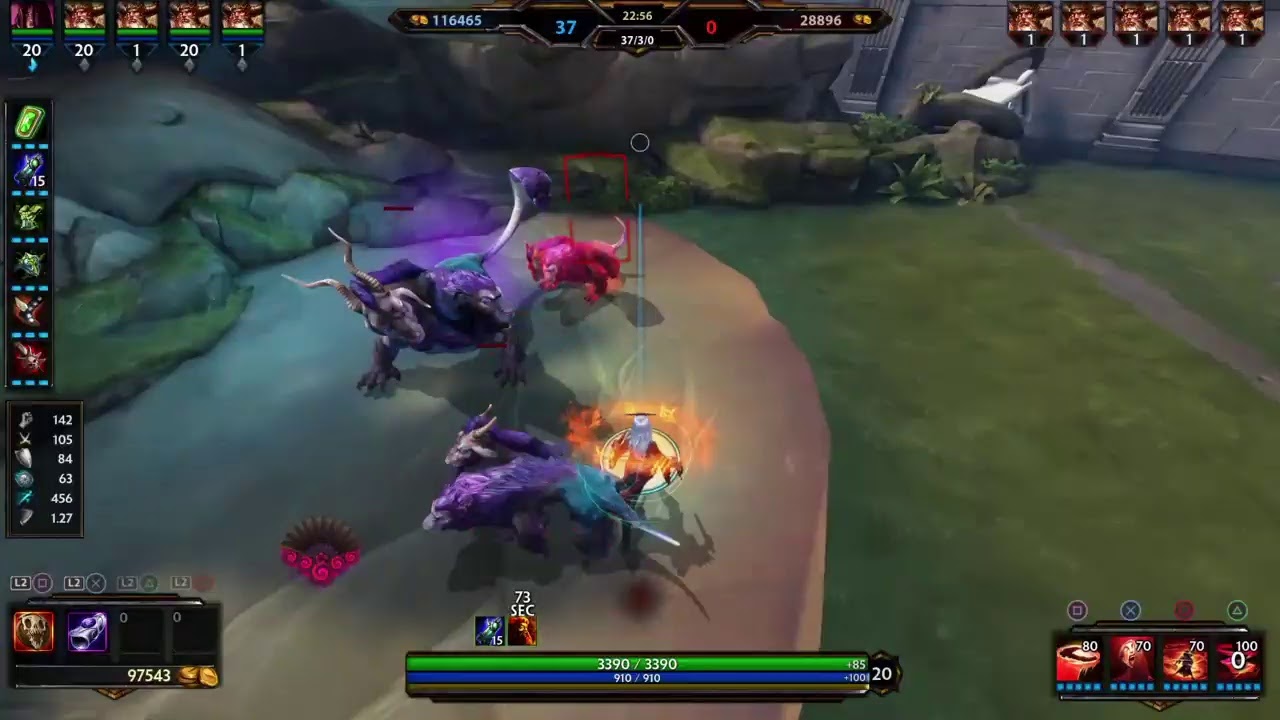 Ps4 Smite Gameplay