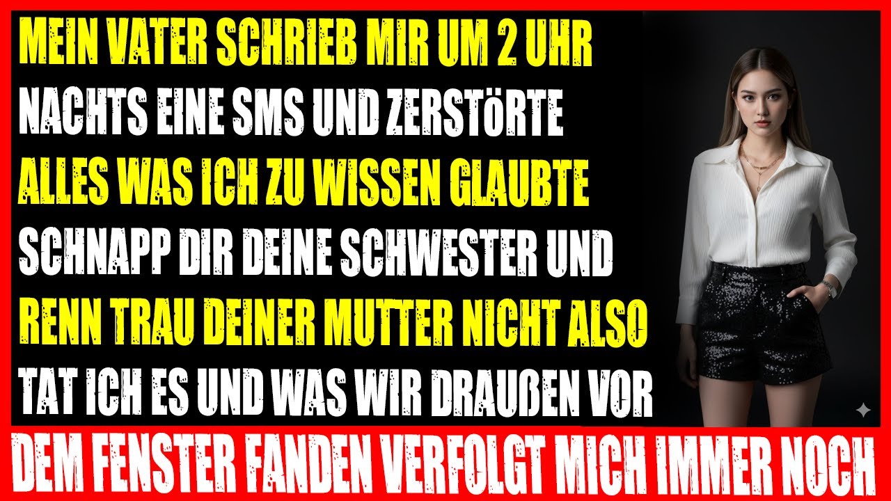 „Mein Vater schrieb um 2 Uhr: ‚Schnapp deine Schwester und lauf – Trau deiner Mutter nicht…‘“