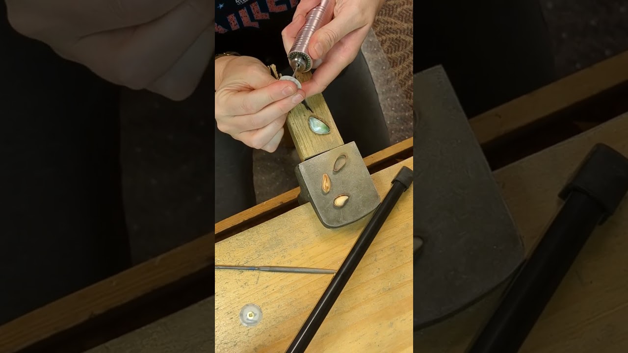 How to Contour A Bezel to Fit an Uneven Stone