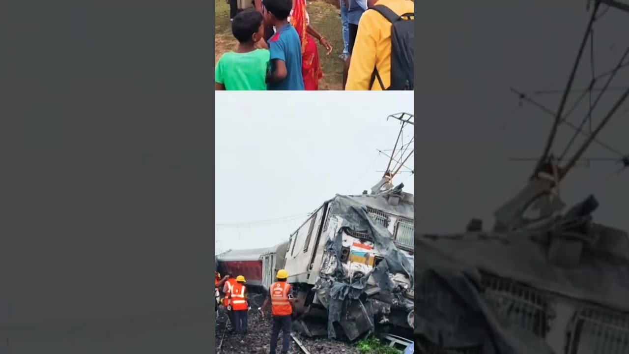 HOWRAH - MUMBAI CSMT MAIL ACCIDENT 🚉