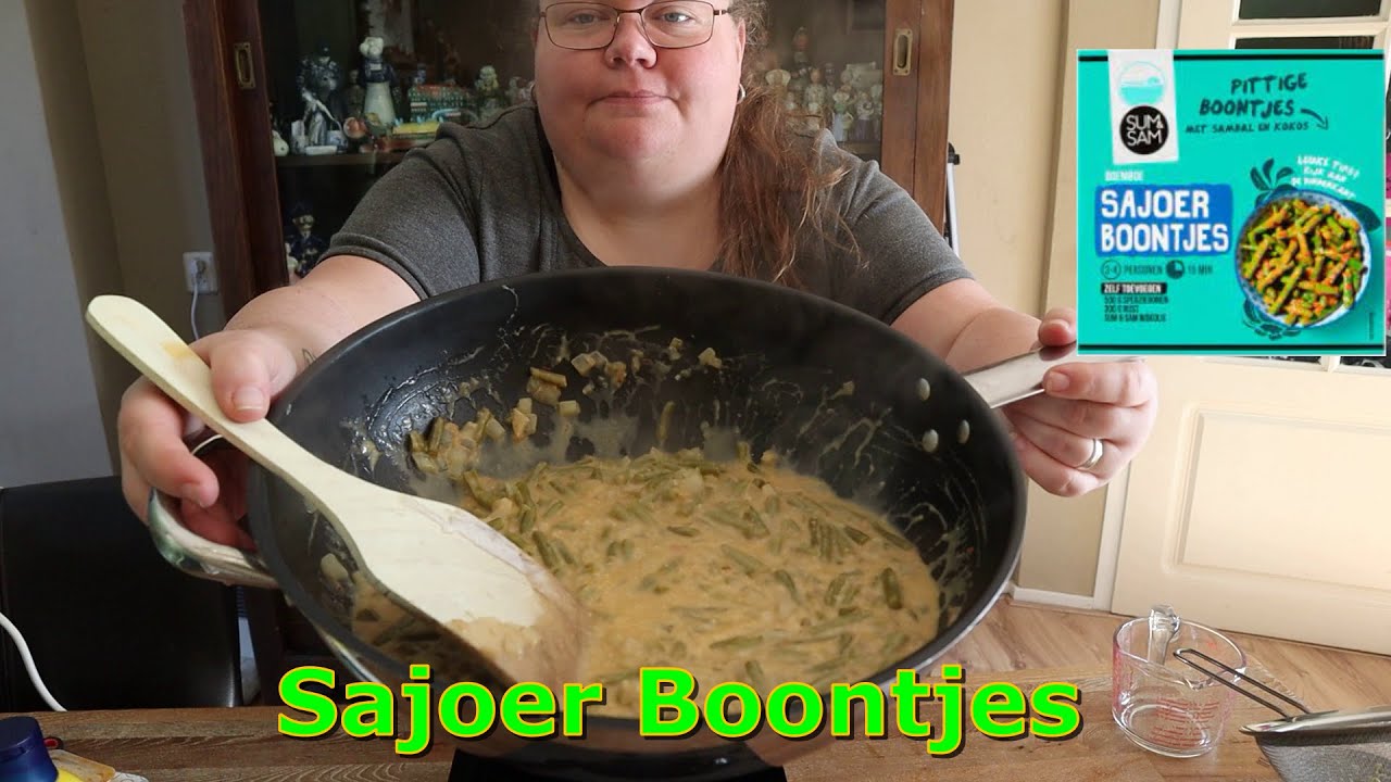 kookvideo - sajoer boontjes op mij manier - kook video