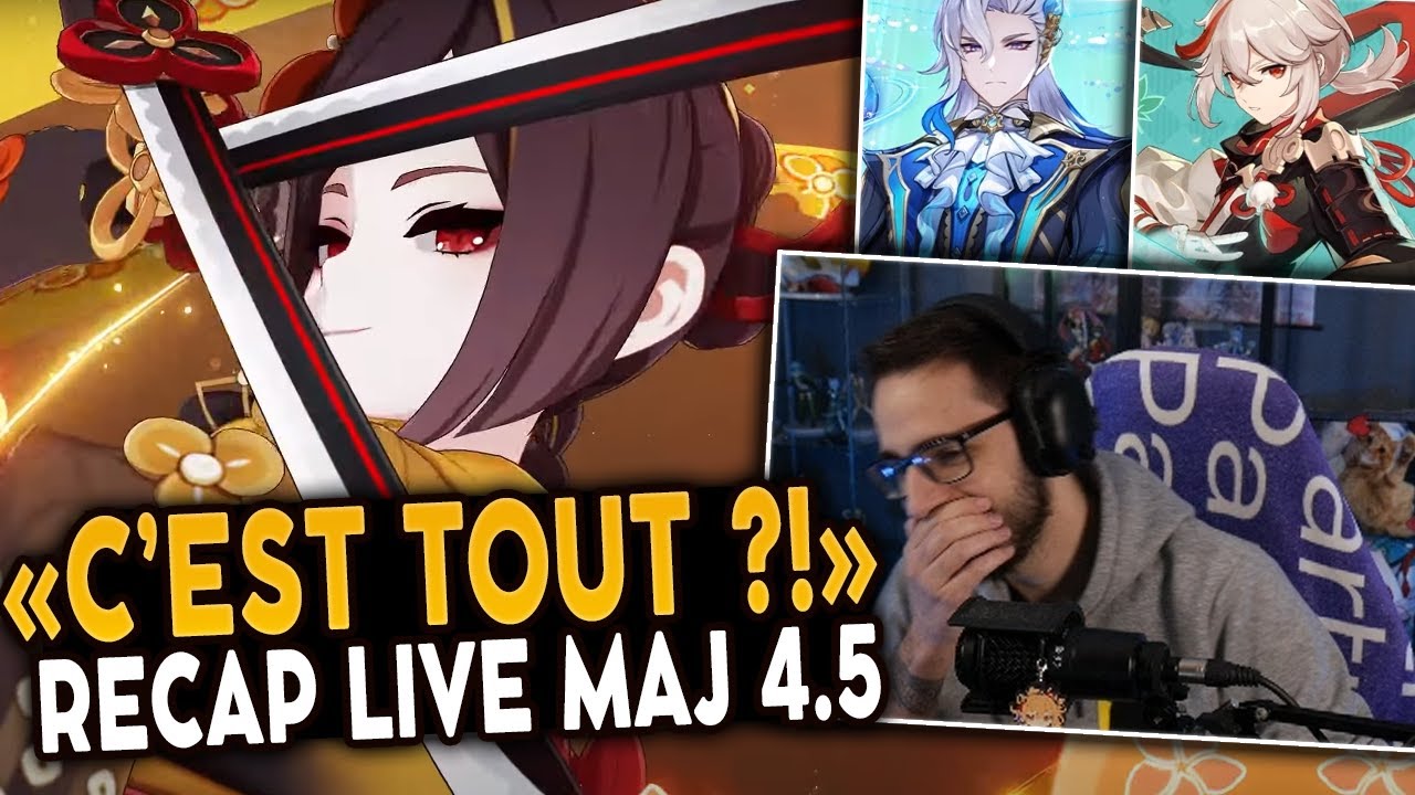 La mise à jour 4.5 va être longue ... NOUVEAU TYPE DE BANNIERE & gameplay Chiori ! Genshin Impact
