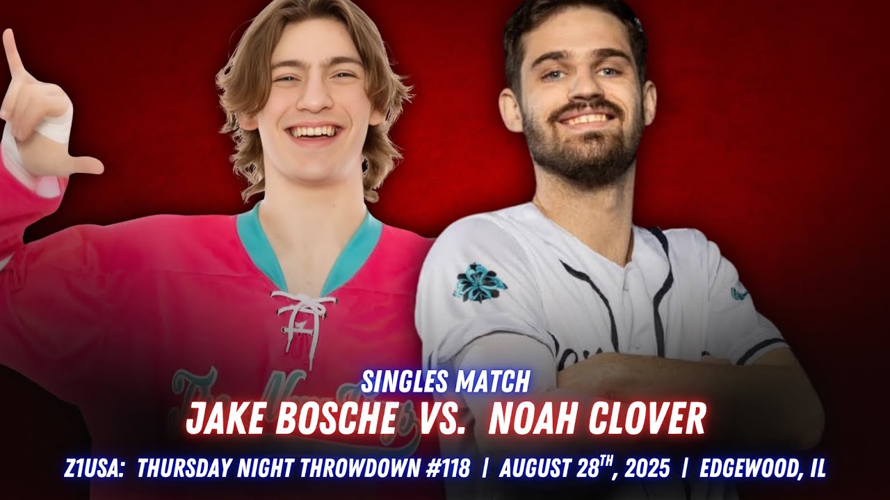 FREE MATCH | Jake Bosche v. Noah Clover (8/28/2025) | Zero1 USA Pro Wrestling 