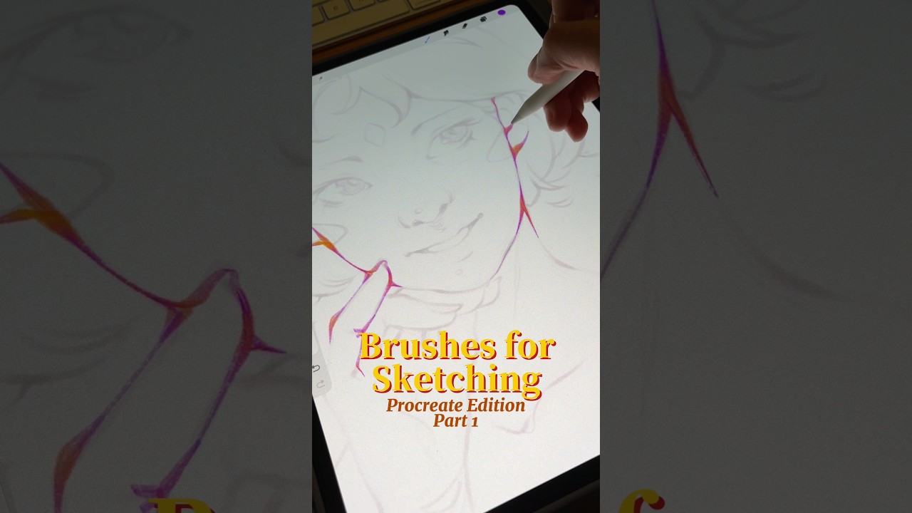 Мои самые часто используемые кисти в @Procreate для #эскизов и #контурнойграфики