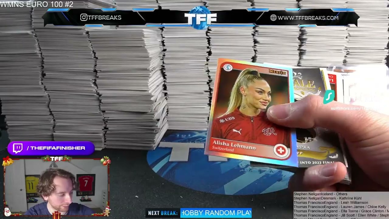 Topps Merlin UEFA Women’s Euros 2025 100 Box PYP/PYT #2