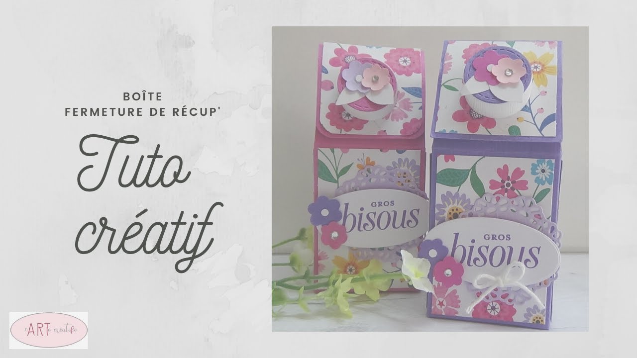 Tuto créatif - Boîte fermerture de récup'