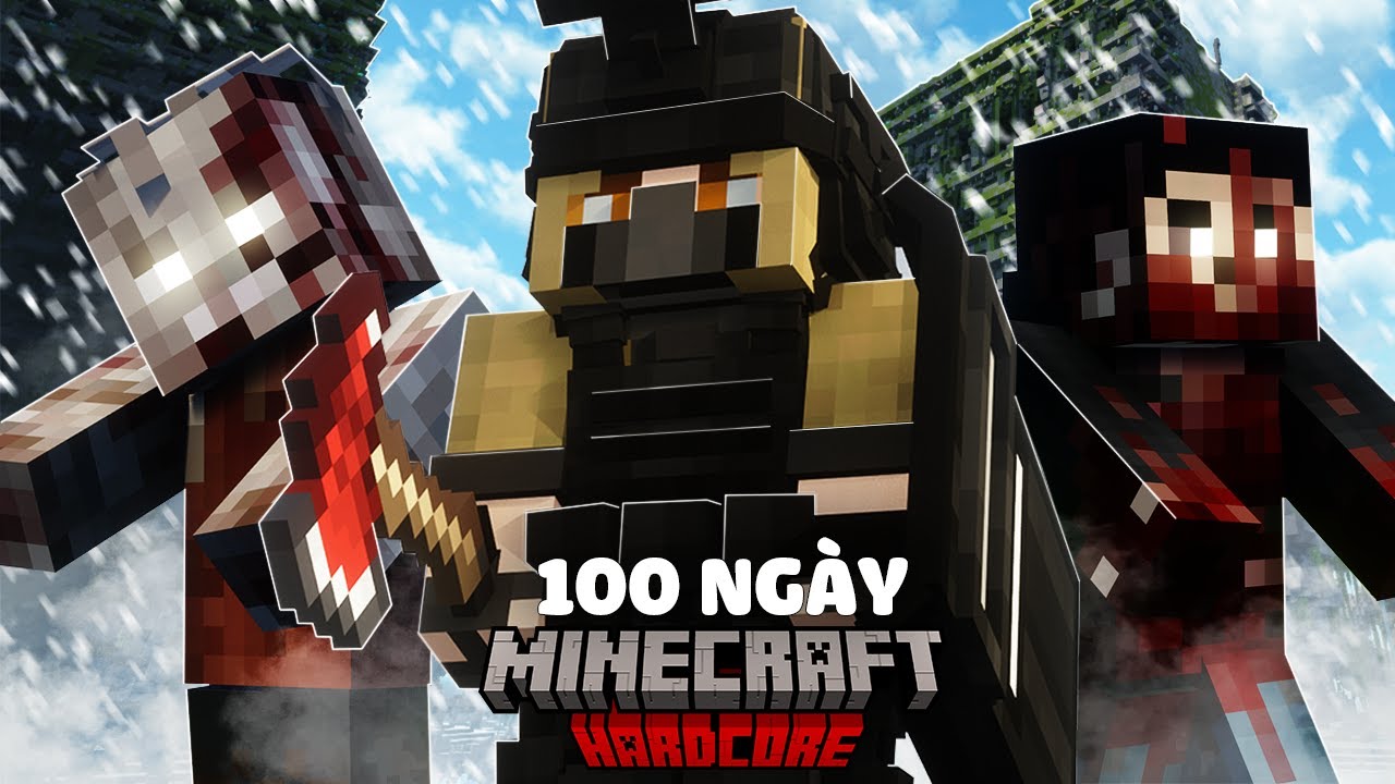 Tóm Tắt Sinh Tồn 100 Ngày Minecraft Đại Dịch Xác Sống Mùa Đông Tiến Hoá Siêu Khó!