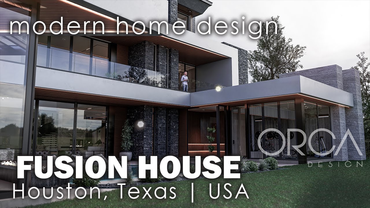 FUSION HOUSE | The Amazing Home Design in Houston, Texas | USA | 11900 sqft. | ORCA + Zafra