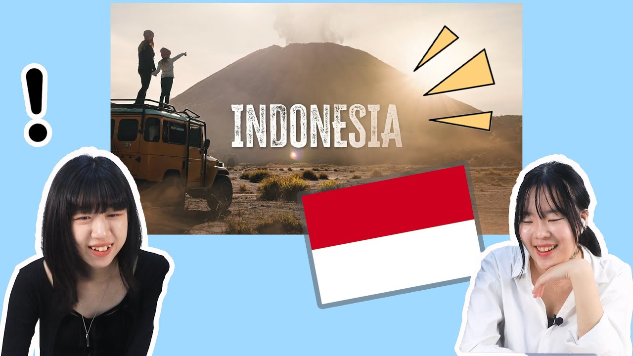 Reaksi Masyarakat Korea Terhadap Pemandangan Alam Sinematik Indonesia | Korean React to Youtube